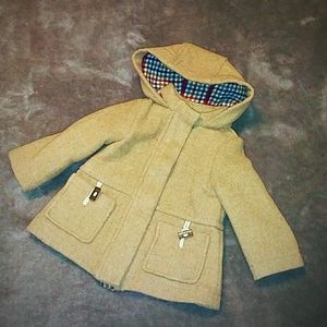 Zara BabyGirl Wool Coat